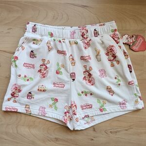 NWT Sleep Shorts The World of Strawberry Shortcake